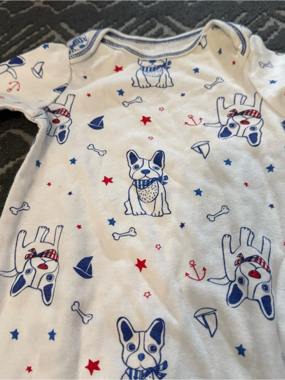 Baby boy sleep sack set
